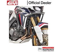 GIVI crashbar black top for Honda CRF1000L Africa Twin (16-19), black