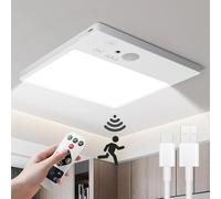 Tnight Rechargeable LED Ceiling Light, 7000mAh Motion Sensor Lights Indoor