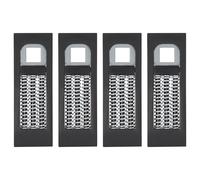 Tniytru 4 Pack Black UPVC Door Handle Springs, Replacement Door Handles Springs for Sagging Handles, Durable UPVC Door Handle Spring Cassette
