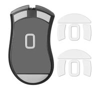 TNJPSEK 2 Pack Essential Wired Gaming Mouse Feet Sliding Stickers, Mice Glass Skates Pad, Replacement Glide Stickers for Smooth Control and Precision on Any Gaming Surface (Glide Mice Skates, PTFE)