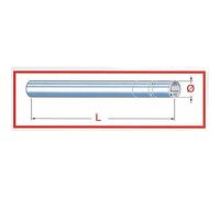 TNK YAMAHA XT 125 fork stand tube