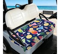 TNKBREEZE Summer Golf Cart Seat Covers Replacement Protector Cover Blanket Cold Drinks Seat Towel Fibre Non-Slip Universal Fit for 2-Seat Golf Carts 130×78.5cm(51×31inch)