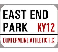 TNND Dunfermline Athletic Metal Sign 8x12 inches