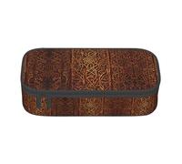 Tnnutp Native American Large Pencil Case,Aesthetic Zipper Pencil Box,Big Capacity Pencil Pouch Stationery Pen Bag