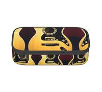 Tnnutp Note Guitar Large Pencil Case,Aesthetic Zipper Pencil Box,Big Capacity Pencil Pouch Stationery Pen Bag