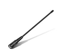 TNP 15.6" Dual Band SMA Female Antenna for Baofeng Radio - VHF/UHF 144/430Mhz High Gain Whip Ham Radio Antenna for Baofeng UV5R - Two Way Walkie Talkie Antenna Compatible with Kenwood, Yaesu, Wouxun