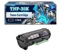 TNP-35K Toner Cartridge Compatible for Konica Minolta bizhub 4000 4000P Printers, With Chip Large Capacity 21000 Pages (1 Pack Black)