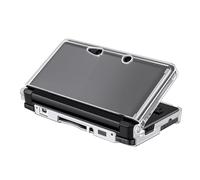 TNP 3DS Case - Ultra Clear Crystal Transparent Hard Shell Protective Case Cover Skin Accessory Compatible with 2011 Nintendo 3DS