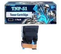 TNP-51 Toner Cartridge Compatible for Konica Minolta Bizhub C3110 Printers, With Chip Large Capacity 6000 Pages (1 Pack Black)