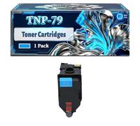 TNP-79 Toner Cartridges Compatible for Konica Minolta BizHub C3350i C3351i C4050i Printers, With Chip Large Capacity 23000 Pages (1 Pack Cyan)