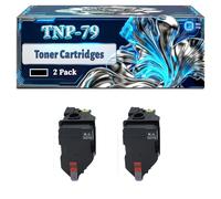 TNP-79 Toner Cartridges Compatible for Konica Minolta BizHub C3350i C3351i C4050i Printers, With Chip Large Capacity 23000 Pages (2 Pack Black)