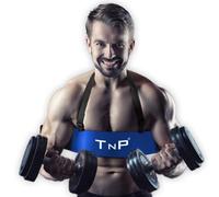 TnP Accessories Weight Lifting Arm Bicep Blaster Isolator Curl Bomber, (Blue)
