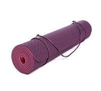 TNP Accessories Yoga Exercise Fitness Workout Non Slip Mat With Carry Case 183cm x 61cm x 0.6.