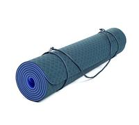 TNP Accessories Yoga Exercise Fitness Workout Non Slip Mat With Carry Case 183cm x 61cm x 0.6.