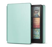 TNP Case for Kindle Paperwhite 12th Generation 2024 / Kindle Colorsoft Signature Edition - 7" PU Leather Protective Folio Cover for Kindle Paperwhite Kids with Auto Sleep/Wake, Agave Green