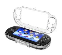 TNP Clear Hard Case for PS Vita 1000 - Protective Transparent Hard Case for Sony PSV 1000, Full Cover Crystal Clear Hard Case for PSVita PCH 1000 Model, Snap-in Protector Cover Case with Clear Display