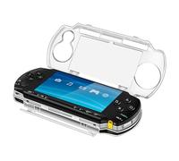 TNP Clear Hard Case for PSP 1000 - Protective Transparent Hard Case for Sony PSP 1000, Full Cover Crystal Clear Hard Case for PSP 1000 Console, Snap-in Protector Cover Case with Clear Display
