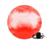 TnP Distribution Extra Thick Exercise Ball 65cm, Anti-Burst Gym Swiss Ball With Pump for Yoga, Pilates, Fitness, Home Gym, Pregnancy & Labour, Birthing & Heavy Duty Office (65cm - Red)