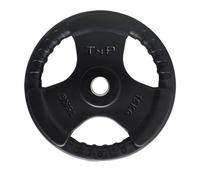 TnP Distribution Standard 1" TriGrip Weight Plates Rubber Coated Cast Iron Weights Plate Set Tri Grip Radial 1.25kg 2.5kg 5kg 10kg 15kg 20kg 25kg TriGrip Disc (15KG Single)