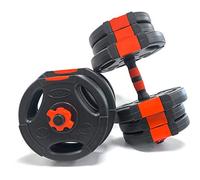TnP Distribution Tri Grip Dumbbell Set 20KG Adjustable Dumbbells Sets Weights Plate Gym Weight Bar Bars