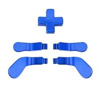 TNP for Elite Controller Paddles Compatible with Xbox Elite Series 1, 2 & Core Controller - 5 in 1 Accessories Replacement Metal Stainless Steel Paddles Trigger & D-Pad Parts, Blue