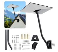 TNP for Gen 3 Starlink Mount - Adjustable Roof/Wall Mounting Pole Bracket Kit for Starlink V3 Standard Dish - 30 inch Extended Long Pole with Aluminum Pipe Adapter, Durable Support Arm