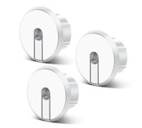 TNP for Starlink Cable Grommet Routing Kit - 1 Inch Wall Hole Feed Through Bushing, Silicone Wall Grommet for Starlink Ethernet Cable, Durable & Easy Installation, White, 3 Pack