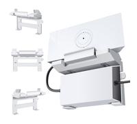 TNP for Starlink Gen 3 Router Mount - Wall Bracket Mounting Kit for Starlink V3 Mesh WiFi Router & Power Supply - 2 in 1 Space Saving Wall Mount Internet Modem Holder for Home & Office Use