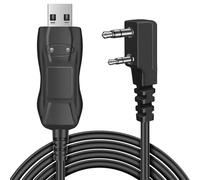 TNP FTDI Programming Cable - USB 2 Pin for Baofeng Programming Cable, Btech, Wouxun, Radioddity & Kenwood Two Way Radios - 3 FT Plug and Play, Durable Ham Radio CHIRP Compatible with Windows Mac Linux