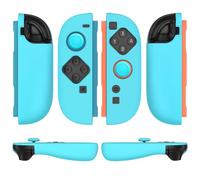 TNP JoyCon 2 Case Cover for Nintendo Switch 2 2025 - Soft Anti-Slip Silicone Protective Skin with Thumb Grip Caps Compatible with Nintendo Switch 2 Joy-Con 2 Controllers, 2 Pack (Light Blue)