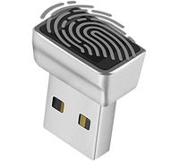 TNP Nano USB Fingerprint Reader for Windows 10/11 Hello - Security Key Biometric Scanner Sensor Dongle Module for Instant Acess, Password-Free Login, Sign-in, Lock, Unlock PC & Laptops