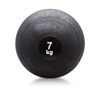 TnP No-Bounce Slam Medicine Ball for Boxing, Fitness Training, Functional Strength Training, Home Gym, Fitness Exercise, Weight Lifting, Fat Loss, Ripped, Calisthenics, Workout, Cardio (Black, 7kg)