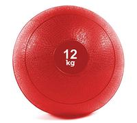 TnP No-Bounce Slam Medicine Ball for Boxing, Fitness Training, Functional Strength Training, Home Gym, Fitness Exercise, Weight Lifting, Fat Loss, Ripped, Calisthenics, Workout, Cardio (Red, 12kg)