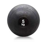 TnP No-Bounce Slam Medicine Ball for Boxing, Fitness Training, Functional Strength Training, Home Gym, Fitness Exercise, Weight Lifting, Fat Loss, Ripped, Calisthenics, Workout, Cardio (Black, 5kg)