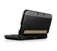 TNP Protective Case Compatible with Nintendo NEW 3DS XL LL 2015, Black - Plastic + Aluminum Full Body Protective Snap-on Hard Shell Skin Case Cover New Modified Hinge-less Design