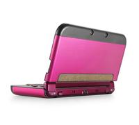 TNP Protective Case Compatible with Nintendo NEW 3DS XL LL 2015, Hot Pink - Plastic + Aluminum Full Body Protective Snap-on Hard Shell Skin Case Cover New Modified Hinge-less Design