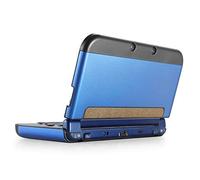 TNP Protective Case Compatible with Nintendo New 3DS XL LL 2015, Navy Blue - Plastic + Aluminum Full Body Protective Snap-on Hard Shell Skin Case Cover New Modified Hinge-Less Design