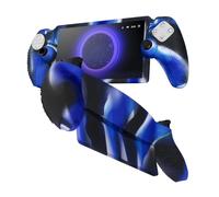 TNP Protective Silicone Cover Case for Playstation Portal - Protector Skin Cover for PS Portal Shell with Anti-Slip, Shock-Absorption, Anti-Fingerprint, Scratch-Resistant, Camouflage Blue
