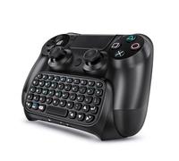 TNP PS4 Chatpad - PS4 Controller Keyboard Attachment, Compact Design - The Ultimate QWERTY Gamepad Keyboard for Playstation4, Compatible with PS4, PS4 Slim, and PS4 Pro