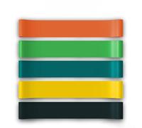 TnP Resistance Bands, Skin-Friendly Resistance Fitness Exercise Loop Bands with Choice of Resistance Levels - for Women and Men- Ideal for Home, Gym, Yoga, Training, Stretch Loop Physio (Set 3)