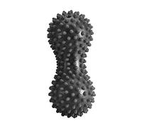 TnP Spiky Peanut Ball Spiky Massage Ball Peanut Shape Hand Foot Massager Deep Tissue Muscle Relax Roller for Muscle Pain Relief Stress Release Massager Tool for Home Office School Use (Black)