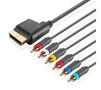 TNP Xbox 360 AV Component Composite Cable, 6 Feet, Supports High-Definition Audio & Video, Compatible With Microsoft Xbox 360 / XBOX 360 Slim