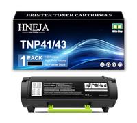 TNP41 TNP43 Toner Cartridge, Compatible A6WT00F A6WT00W Toner Cartridges for Konica Minolta Bizhub 3320P Printer | High Yield | 10000 Pages,Black-1 Pack