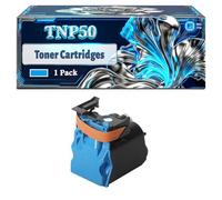 TNP50 TNP-50 Toner Cartridges Compatible for Konica Minolta BizHub C3100P Printers, With Chip Large Capacity 6000 Pages (1 Pack Cyan)