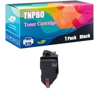 TNP80 Toner Cartridges Compatible for Konica Minolta Bizhub C3320i C3320i Printers, High Yield 10000 Pages, Clear Printing with Chip (Black)