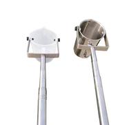 TNPLKIUYT 500ml 1000ml Telescopic Water Sampler 304 Stainless Steel Pendulum Beaker Sampler Ladle Water Sampling Rod For Water Quality Sample Collection(Plastic 1000ml,0.61m1.5m)