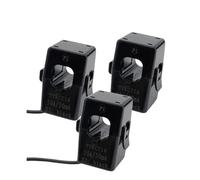 TNPLKIUYT Current Sensor, Pack of 3 Split Core Current Transformer Clamp On CT KCT16 5A-100A 1000:1 2000:1(1000 1,10A)