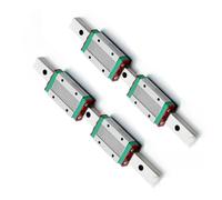 TNPLKIUYT Pillow Block Bearing, 2PCS MGN7 Linear Motion Guide And 4PCS MGN7H Or MGN7C Slide Block Pack Of 6, 100-800mm(Mgn7c,650mm)