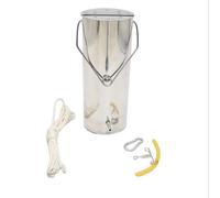 TNPLKIUYT Water Sample Dipper Swing Sampler 304 Stainless Steel Water Sampling Dipper System For Environmental Monitoring,Water Quality Sample Collection(3l)