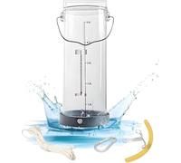 TNPLKIUYT Water Sample Dipper Swing Sampler plastics Water Sampling Dipper System Rod Pendulum Beaker with Adjustable nylon rope Sampling(3L)